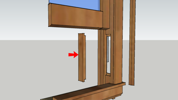 diagram of window sashes